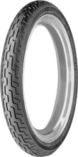 Load image into Gallery viewer, Dunlop Tire D402 front 130/70b18 63h bias tire with tread pattern, mounted on a wheel for motorcycle use.