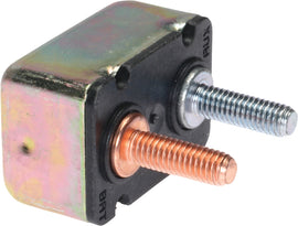 SMP 40amp circuit breaker for electrical systems, featuring a sturdy black and silver design with installation terminals.