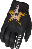 Fly Racing - Lite Rockstar Gloves Black/Gold 3x - 374-0133X