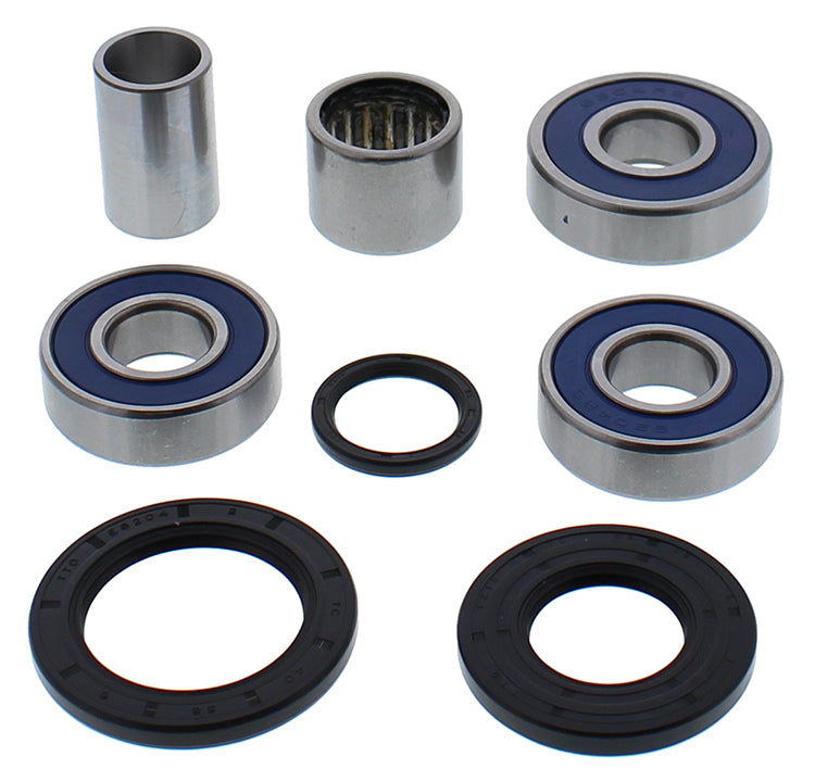 All Balls drive wheel bearing and seal kit 22-51775, includes bearings and seals for motorcycle wheel assembly.