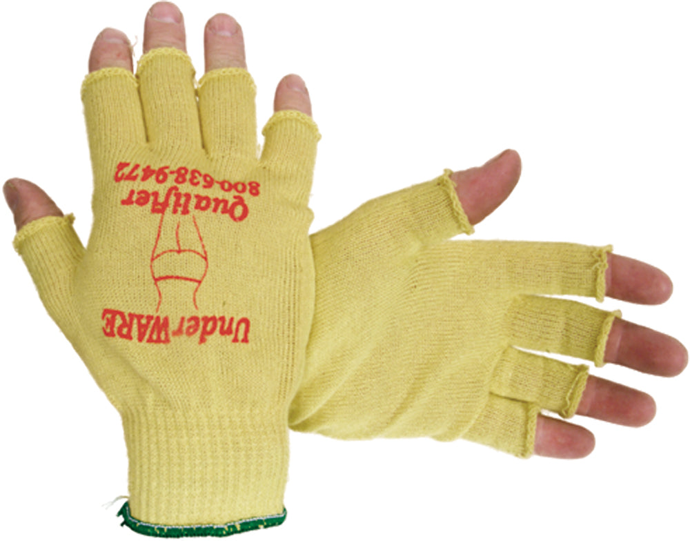 PC Racing glove liner with fingerless design, moisture-wicking fabric, and breathable material for racing or gaming comfort