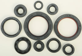Vertex Oil Seal Set 182-2178 showing multiple black rubber gaskets and seals arranged in a set for engine applications.
