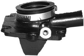 SP1 mounting flange for intake, carb, or fuel system, model 12-14707, shown in a close-up image with metal finish