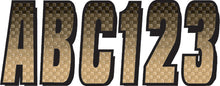 Load image into Gallery viewer, Hardline Series 300 registration kit in beige and black with graphics decals, showing detailed design and branding on the product.