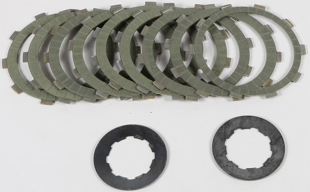 EBC Motorcycle Brakes Street Racer Clutch Kit SRC58 with clutch plates and springs for high-performance motorcycle clutch system.