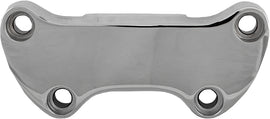 HardDrive chrome H-bar clamp with smooth steering design and skirt, model 820-1325C, used for automotive steering components