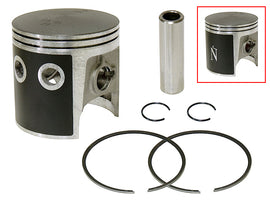 Namura piston kit 81.45mm with +1.50 compression for motorcycle engine, includes piston, rings, and components.