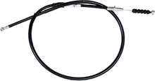 Load image into Gallery viewer, Motion Pro black vinyl clutch cable 70-3308 for motorcycle hydraulic control lines, showing the sturdy cable and fittings.