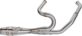 Sawicki Speed Shop 2-in-1 Tc Flt Shorty Cannon brushed stainless steel exhaust system.