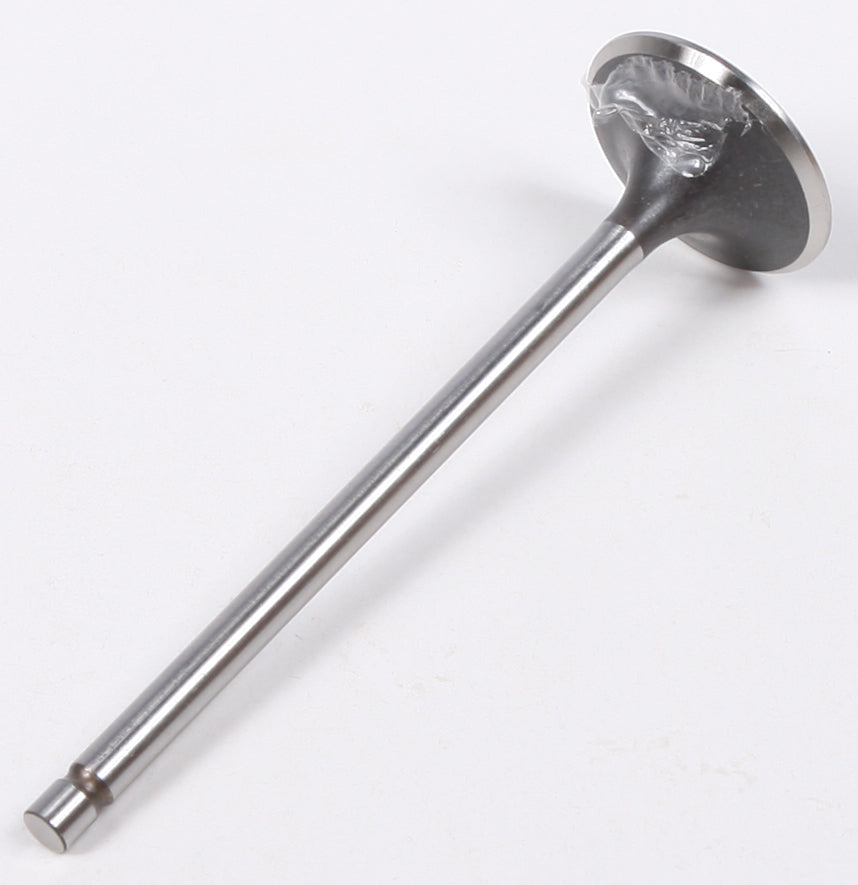 ProX Racing Parts steel intake valve for engine, honed finish, designed for high-performance motorcycle or small engine applications.