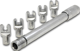Excel Wheel Components adjustable torque spoke wrench head, 6.7mm, for wheel spoke tightening and maintenance tools.