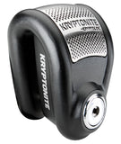 Kryptonite Locks - Kryptolok 6a Alarm Disc Lock Black/Silver - 57-98025