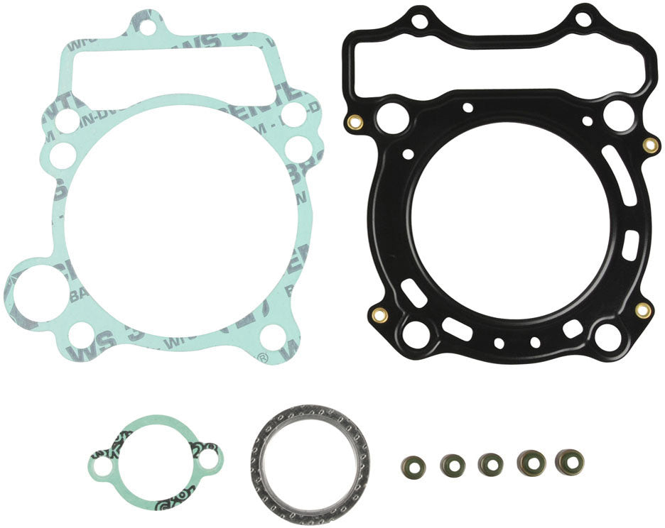 Athena Top End Gasket Kit for Yamaha gas engines, includes gaskets and seals, without valve cover gasket, part 67-0666
