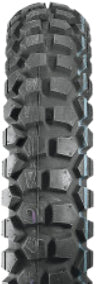 Bridgestone Trail Wing TW52 rear motorcycle tire 4.60-18 bias tire with tread pattern and sidewall markings visible in the image.