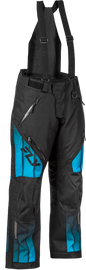 Fly Racing Women's SNX Pro Pant in blue and black, showing durable fabric and sporty design for motocross riding.