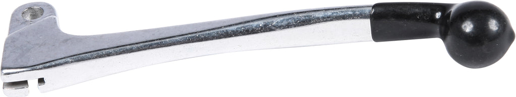 Silver Fire Power clutch lever with adjustable design for motorcycles, featuring a sleek finish and ergonomic grip.