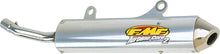 Load image into Gallery viewer, FMF Racing Turbinecore II spark arrestor exhaust installed on motorcycle with black and silver design, showing the product details.
