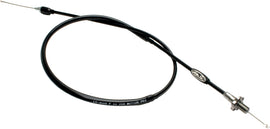 Motion Pro T3 Slidelight throttle cable for motorcycles, showcasing the flexible cable with connectors at both ends.