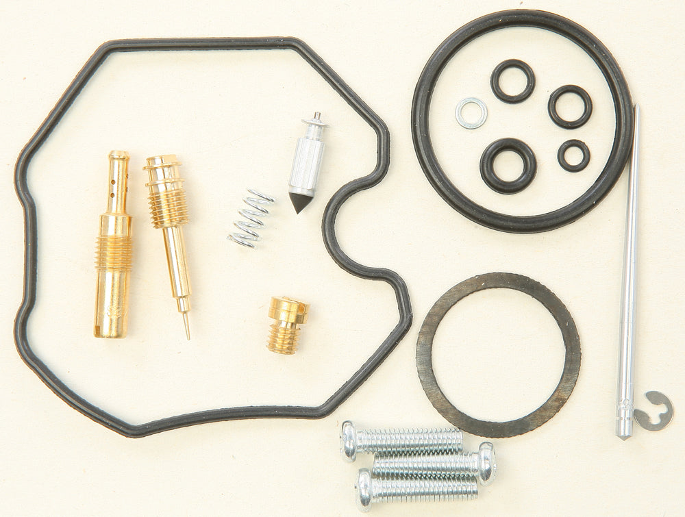 All Balls Carburetor Repair Kit 226-1325 for intake, carburetor, and fuel system with various gaskets and seals displayed.