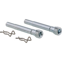 Load image into Gallery viewer, All Balls rear brake pad retaining pin in silver, compatible with various models, shown close-up in the image.