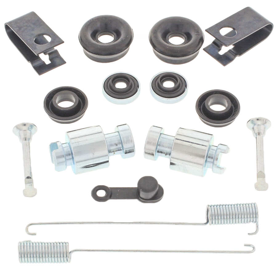 All Balls Wheel Cylinder Rebuild Kit 21-85003 for brake systems, showing components and packaging in a clean, detailed view.
