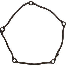 Vertex clutch cover gasket, durable seal for motorcycle engines, shown in image with gasket material and shape.