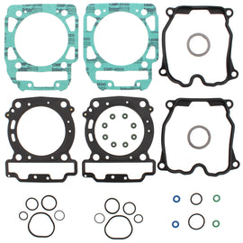 Vertex Top End Gaskets for Bombardier 681-0956 engine, close-up of gasket set with detailed sealing surfaces.