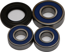 All Balls rear wheel bearing and seal kit 22-51272 showing bearings and seals for motorcycle or bike wheel maintenance