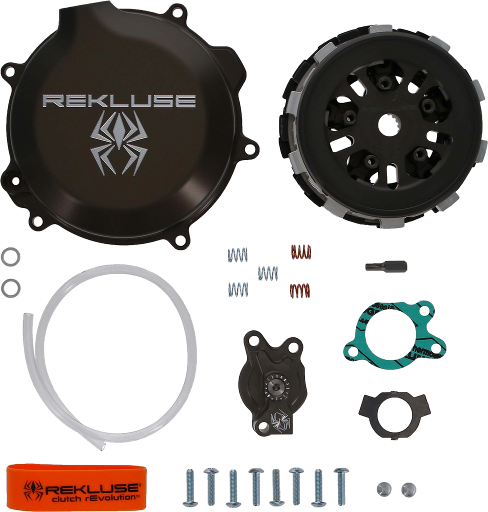 Rekluse Radiuscx 4.0 clutch for KTM and Husqvarna bikes, high-performance motorcycle clutch with advanced engagement system