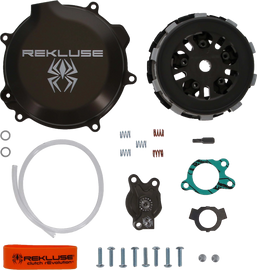 Rekluse Radiuscx 4.0 clutch for KTM and Husqvarna bikes, high-performance motorcycle clutch with advanced engagement system