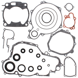 Vertex Complete Gasket Set with Oil Seals, including various gaskets and seals for engine repair, shown in the image.