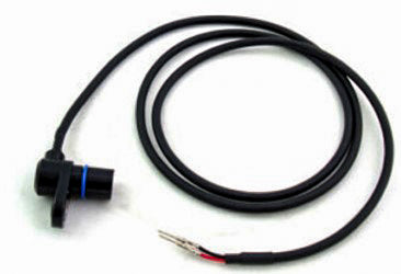 Cycle Pro electrical crank sensor replacing OEM 32798-00, part 865-01091, shown with wiring and connector for bike applications.