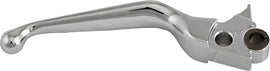 HardDrive chrome V-cut brake lever for motorcycle, OE#45016-96, model 820-1515B, shown with ergonomic design and polished finish.