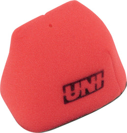 Uni Multi-Stage Competition Air Filter NU-2299 showing layered filter elements and brand logo for high-performance air filtration.