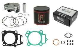 Namura forged Nikasil piston kit with honed cylinders and top end components for 77.98mm +0.02mm bore, 11:1 compression ratio.