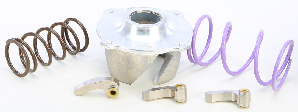 EPI Mudder Clutch Kit 23-2142 for off-road vehicles, showing clutch components and installation parts on a workshop surface.
