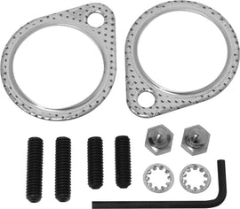 HardDrive Exhaust Shovel Stud Conversion 820-0148, automotive exhaust part with metal components and mounting features.