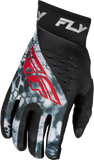 Fly Racing - Pro Lite Kryptek Gloves Black/Red/Grey Xl - 378-047X