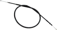 Load image into Gallery viewer, Motion Pro black vinyl clutch cable 70-2543 for motorcycle hydraulic control lines, showing the cable's black vinyl coating.