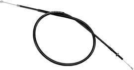 Motion Pro black vinyl clutch cable 70-2543 for motorcycle hydraulic control lines, showing the cable's black vinyl coating.