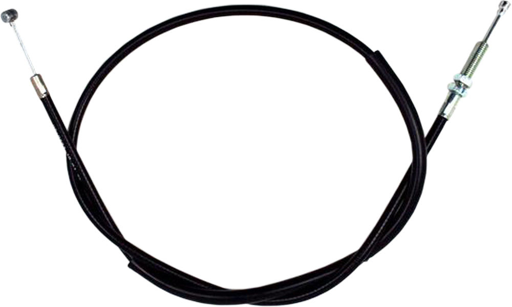Motion Pro black vinyl clutch cable 70-2293 for motorcycle control lines, showing the cable with protective black vinyl coating.