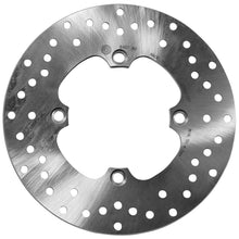 Load image into Gallery viewer, Brembo Serie Oro rear brake rotor, fixed type, with vented disc and metallic finish, designed for high-performance braking.