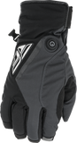 Fly Racing - Title Heated Gloves Black/Grey Md - 476-2932M