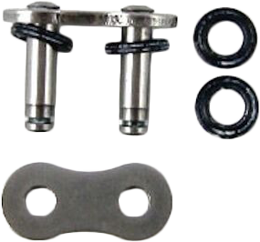 Excel Wheel Components Master Link 520xre clip for chains, showing the metal clip and chain link assembly on a white background.