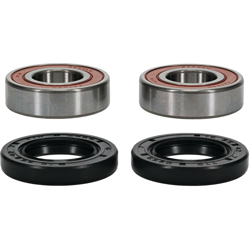 Pivot Works premium drive wheel bearing kit 22-51070P with bearings and components for motorcycle wheel maintenance.