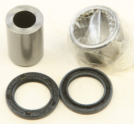 All Balls lower shock bearing and seal kit for motorcycle suspension, shown in the image with various components.