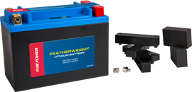 Fire Power Featherweight Lithium Battery 385 CCA 12V 96Wh with compact design and terminal connections for automotive use