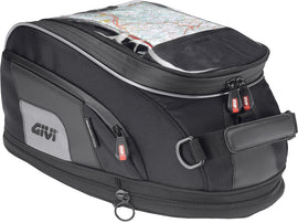 GIVI Tanklock 15L motorcycle tankbag with adjustable dimensions and secure mounting, designed for durable luggage on bikes.