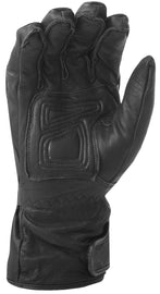 HIGHWAY 21 Granite Gloves in black, small size, featuring durable fabric and secure fit for motorcycle riding or outdoor activities.