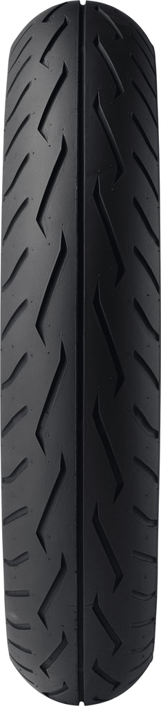 Dunlop D250 rear motorcycle tire 180/60R16 74H TL mounted on Honda Goldwing motorcycle, close-up view of tread pattern.